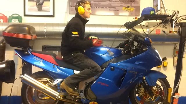 Hammer and Tongs Performance, Honda Blackbird Dyno Power run смотреть онлайн