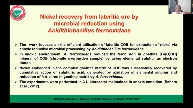 Recovery of nickel and cobalt from low-grade Ni-laterite ore of Sukinda, Odisha using microorganism смотреть онлайн