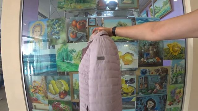 Легкая куртка Гледис пудра 517 р 48 Осень с Nui very. Размеры 42-54 смотреть онлайн