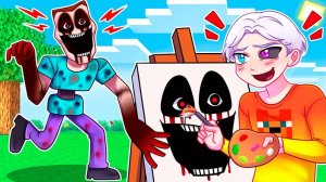 😨 Майнкрафт но МЫ ПОЛУЧАЕМ ВСЕ ЧТО НАРИСУЕМ!