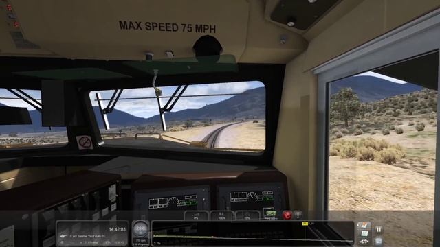 [Train Simulator] Cajon Pass | Slow Climb South смотреть онлайн