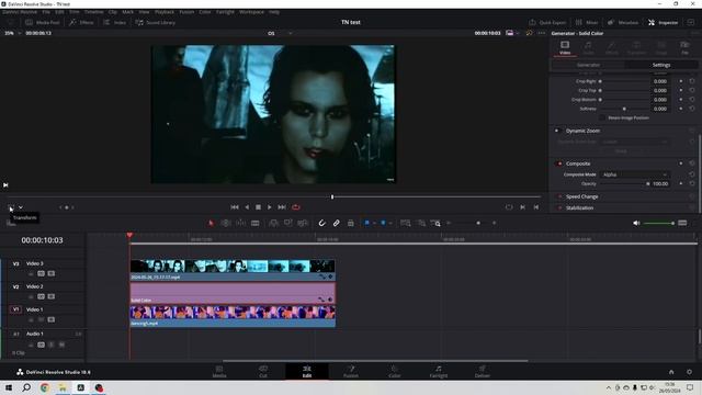 Soft Split Screen in DaVinci Resolve смотреть онлайн
