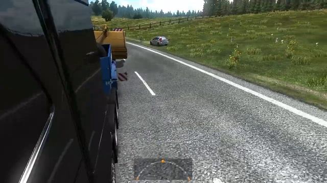 Special Transport Wide Excavator Bucket | Volvo FH Globetrotter | EURO TRUCK SIMULATOR 2 смотреть онлайн