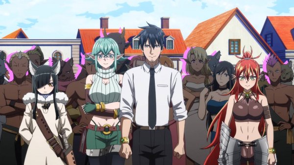 Обычный служащий переносится в другой мир, где становится одним из четырёх Небесных царей - серия 9