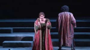 Опера «Отелло». Дж. Верди. Акт III.  Дуэт Отелло и Дездемоны.