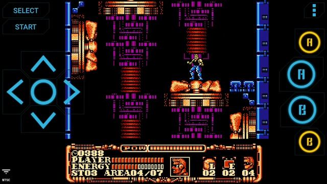 Денди(dendy,nes)Силовой клинок 2(Power Blade 2)Повер бладе, 3 уровень(level)прохождение(walkthrough смотреть онлайн