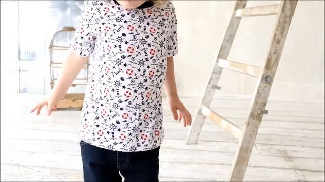 Футболка морская для мальчика (4100581) / Летняя футболка мальчику / КотМарКот смотреть онлайн