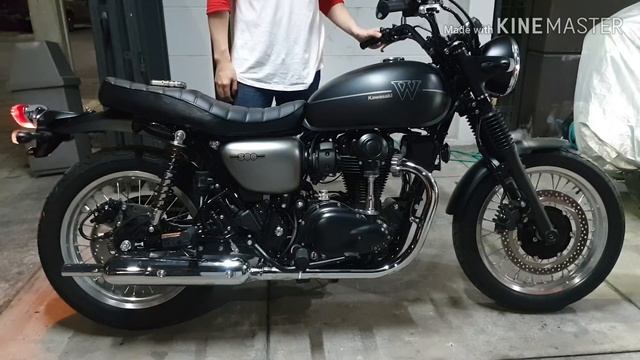 2019 Kawasaki W800 Street exhaust note vs old stock vs Beet Nassert TRAD-V เสียงท่อคาวาซากิ W800 смотреть онлайн