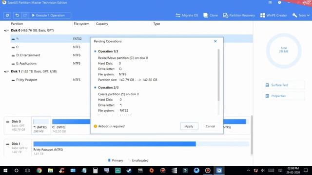 How to convert MBR to GPT on EaseUS Partition Master смотреть онлайн