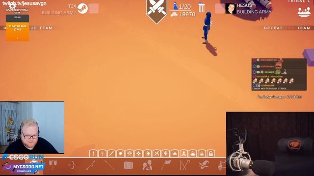 ШУТКА ПРО АНТОШУ - Totally Accurate Battle Simulator / JesusAVGN Хесус смотреть онлайн