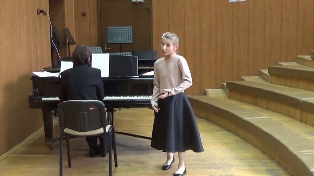 Nicola Vaccai, вокаліз "Lascia il lido" на сольфеджіо - Кравець Валерія, викладач Риженко Любов смотреть онлайн