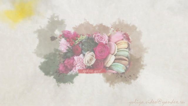 Яркое слайд-шоу, Акварель. смотреть онлайн