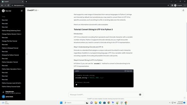 convert string to utf 8 python 3 смотреть онлайн