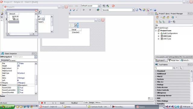 Delphi Programming Tutorial - TDataSetField. Работа с классом TDataSetField - Delphi смотреть онлайн