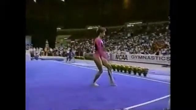 1992 NCAA Championships Kristen Kenoyer FX смотреть онлайн