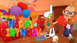 Кот и бабка. Худший ДЕНЬ РОЖДЕНИЕ бабули. Игра Cat and Granny на TV Мяу