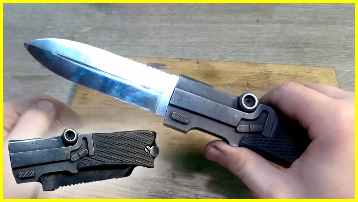 Необычный складной нож "Люгер" смотреть онлайн