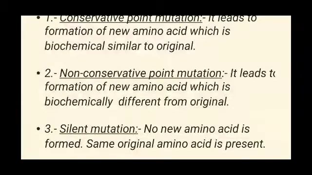 GENETICS. TYPES OF MUTATION. PART-I. #NEET #Genetics смотреть онлайн