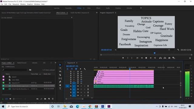 How to Nest/Pre-Comp Footage in Adobe Premiere Pro CC, Pre-Compose and Dynamic Link смотреть онлайн