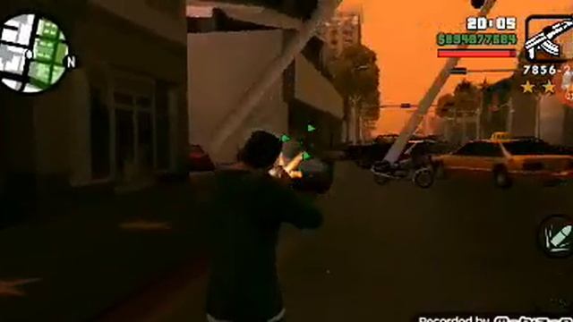 Attack police with ak-47 GTA SA android part 1 смотреть онлайн