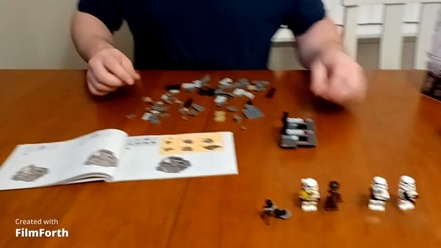 Lego bulid Imperial Armored Marauder 75311. 478 pcs/pzs смотреть онлайн