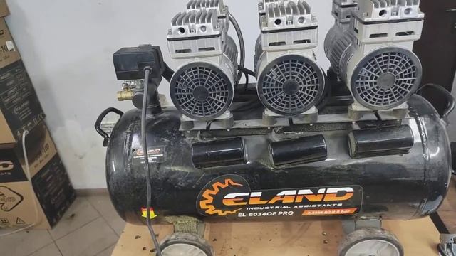 ОБЗОР КОМПРЕССОР ELAND EL-8034OF PRO            РЕКОМЕНДУЮ