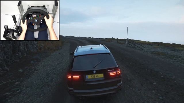 Forza Horizon 4 - BMW X5 M (Steering Wheel + Shifter) Realistic Driving Gameplay смотреть онлайн