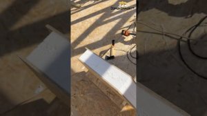 Термонож для выпайки пазов в сип панелях #сипдома #строительство