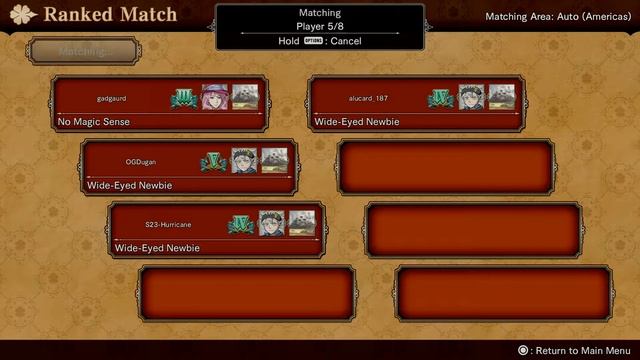 Black Clover: Quartet Knights Beta matches смотреть онлайн