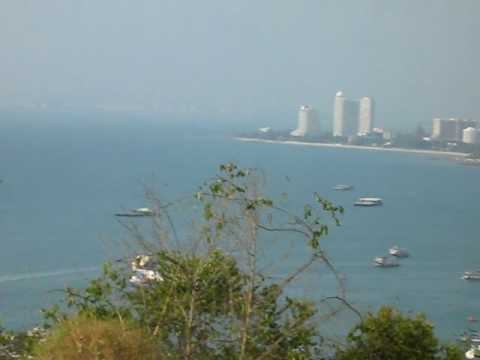 Дневные съемки со смотровой площадки Pattaya, Thailand