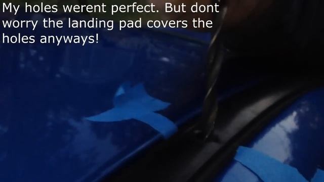 Custom Roof Rack (4/4) DIY - Subaru Rain Gutter Reinstall, Hole Drilling, Landing Pad Mounting смотреть онлайн