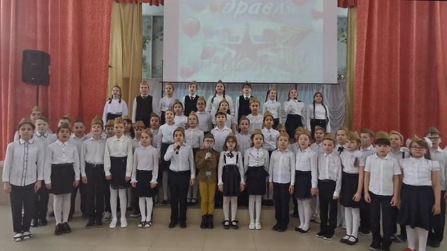 МБОУ СШ 23 с УИИЯ Хор Песня Росии верные сыны! вокальный коллектив школы смотреть онлайн