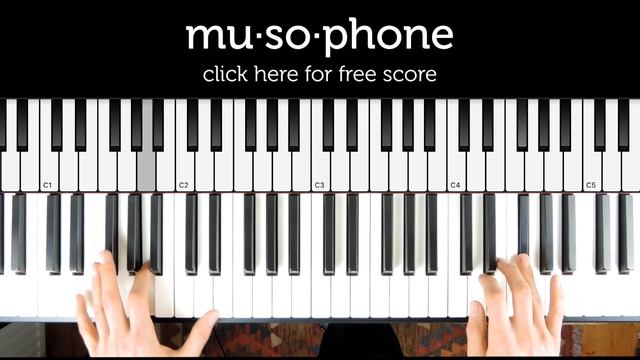 "The Swan" by Camille Saint-Saëns - intermediate piano arrangement + free score! смотреть онлайн