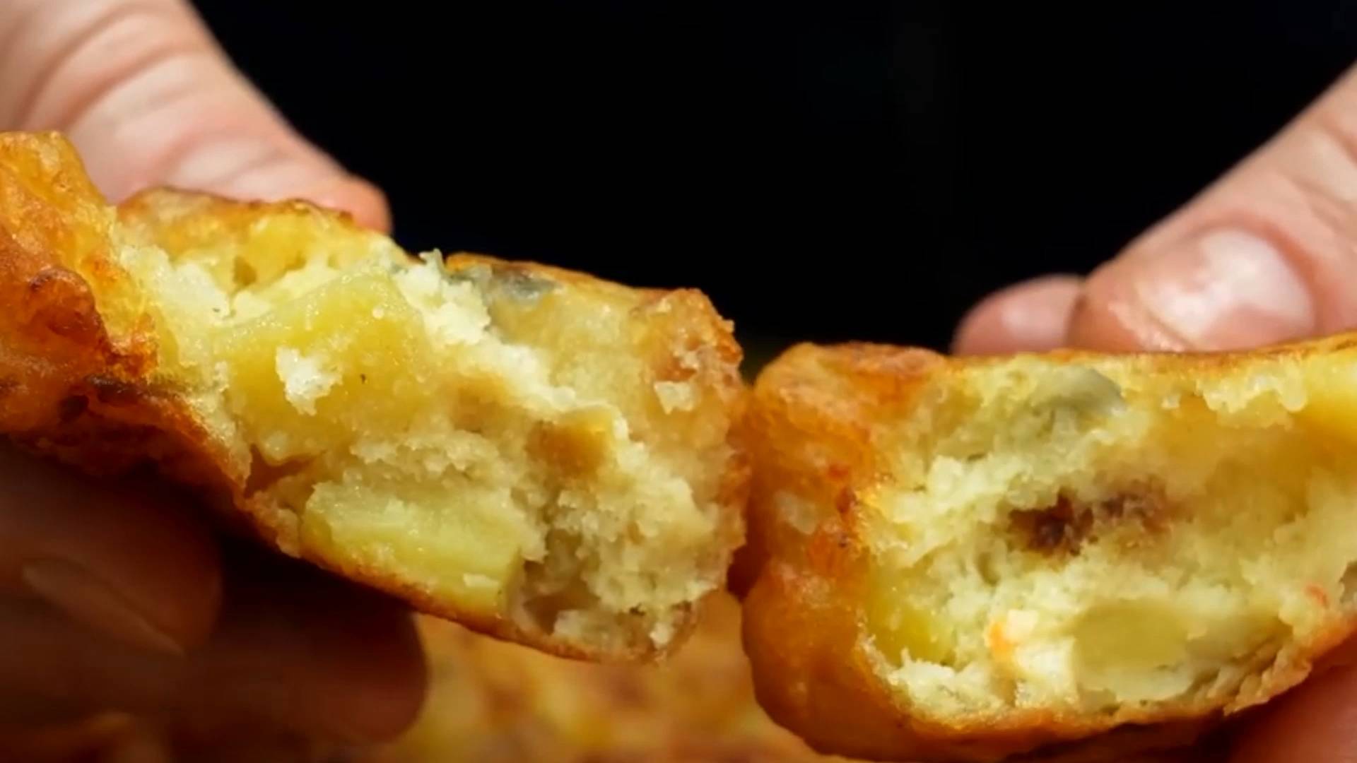 Картошка в кляре со сливочным соусом смотреть онлайн