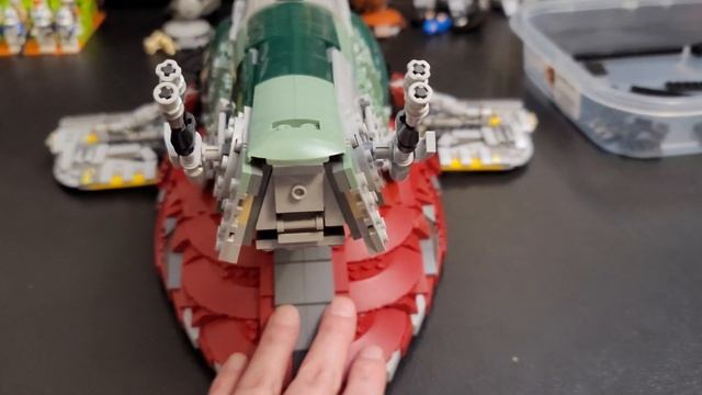 Knock Off Lego Star Wars UCS Slave 1 build & review - Finale - Part 4 смотреть онлайн