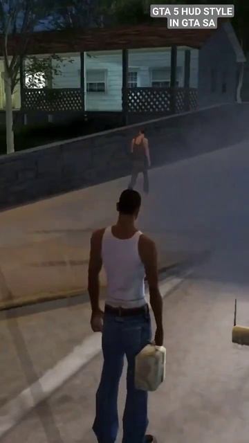 GTA 5 HUD STYLE IN GTA SA 😨😨 #gtasanandreas смотреть онлайн