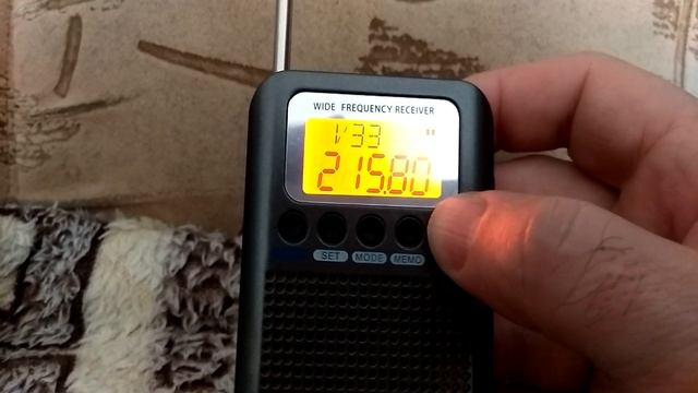 HRD 737 принимает звук ТВ канала. смотреть онлайн