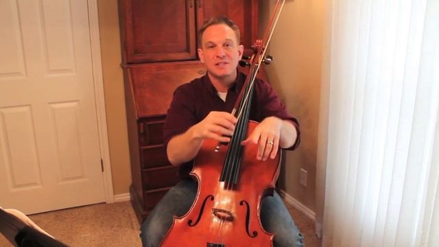 Hunter's Chorus Previews from Suzuki Book 2 for cello by Weber - Cello Instruction with Kayson Brow смотреть онлайн