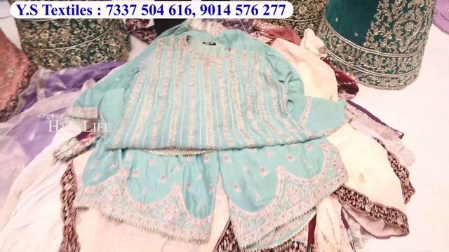 Wedding Special Bridal Designer Traditional KhadaDupatta Walima Special Long koti Sharara Collectio смотреть онлайн