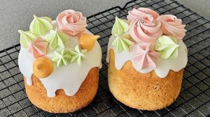 ПАСХАЛЬНЫЙ КУЛИЧ⭐️ Сдобный, влажный, бездрожжевой👌❤️