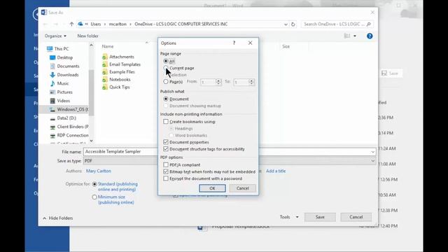 Quick Tip: Convert Word Doc to PDF смотреть онлайн