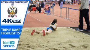 Triple Jump Highlights • 2024 Russian Indoor Championships U23