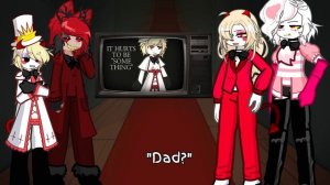 Hazbin Hotel react to Alastor angst. | radioapple | TW: implied self-💀