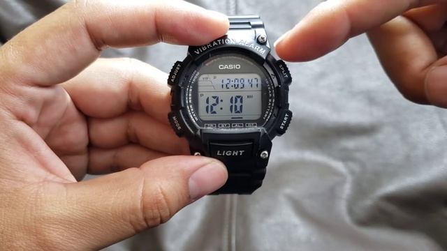 Reseña Casio W-736H Vibration Alarm