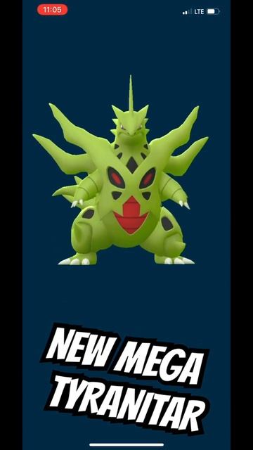 NEW MEGA TYRANITAR !! #pokémongo #pokemongo #pokemon #shiny смотреть онлайн