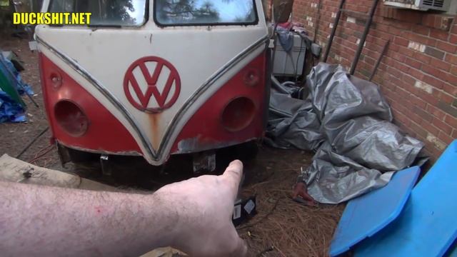 New Nose - Dry Fit Test - 1967 VW Bus - Gregory - 8 смотреть онлайн
