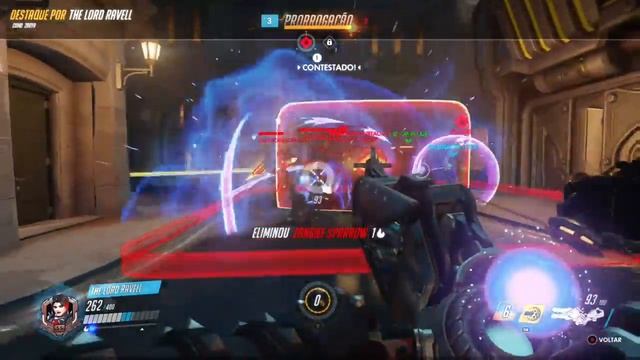 Overwatch: Abate quíntuplo de zarya(Competitivo) смотреть онлайн