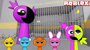 Спрунки Kiki Играет в Sprunki Prison Run Obby в РОБЛОКС | Incredibox Sprunki Hard Mode Gameplay