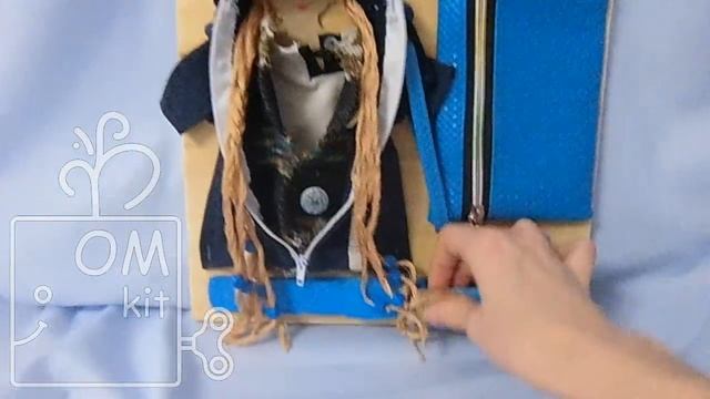 Бизиборд «Одежда для девочки» сменная панель для бизибокса ОМкит смотреть онлайн