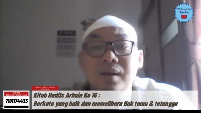 Berkata Yang Baik dan Memelihara Hak Tamu dan Tetangga - ustadz Djazuli Ruhan Basyir Lc смотреть онлайн